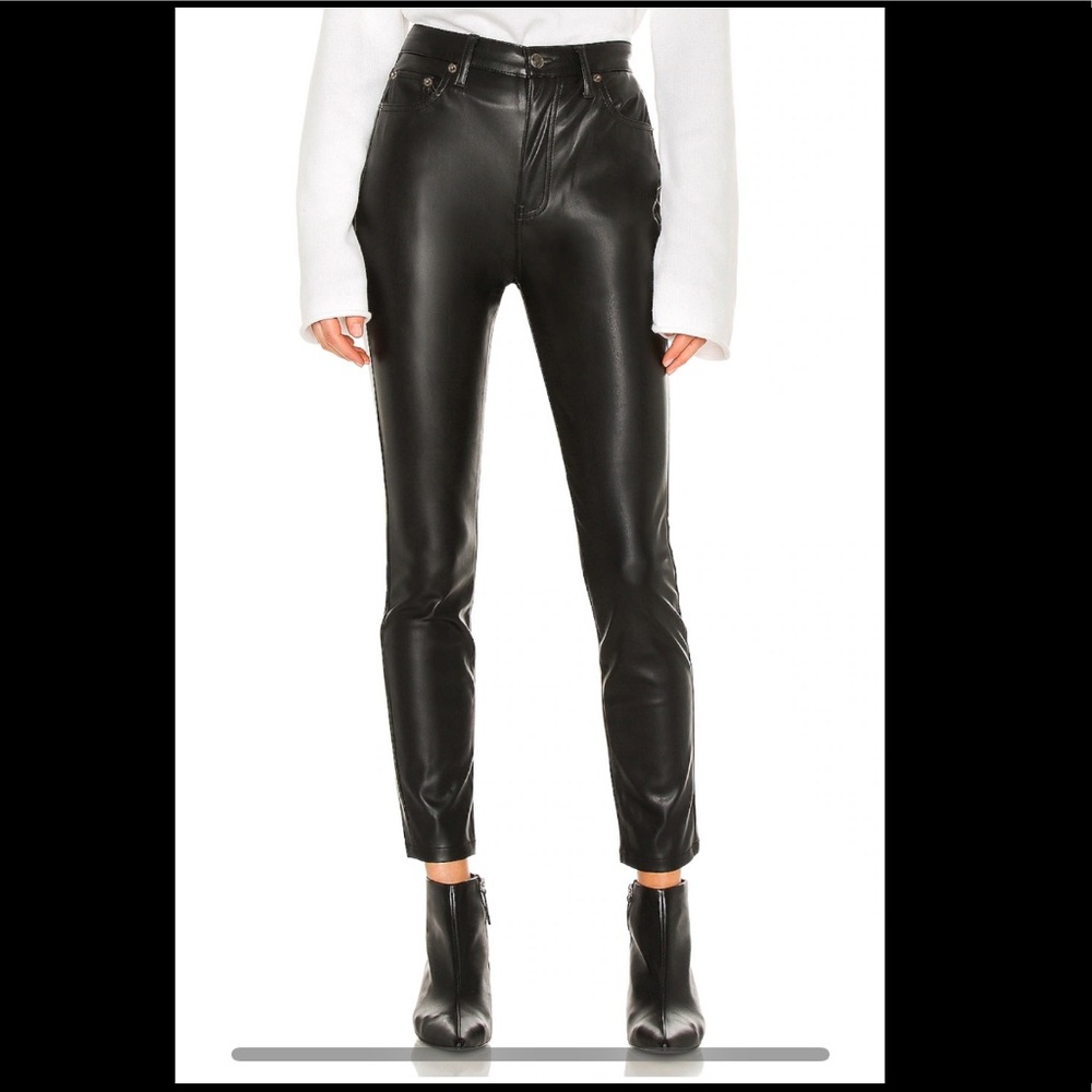 Revolve Pistola Aline High Rise Skinny in Onyx